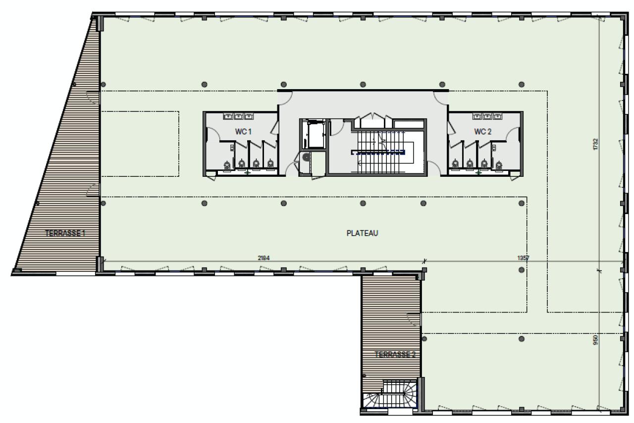 Bureau Lyon 2741m² Location bureau Lyon Rhône OLBUR2110052 11
